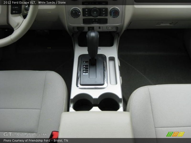 White Suede / Stone 2012 Ford Escape XLT