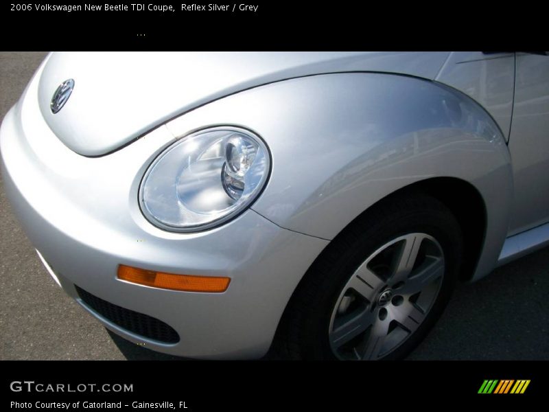 Reflex Silver / Grey 2006 Volkswagen New Beetle TDI Coupe