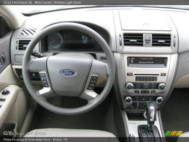 Dashboard of 2012 Fusion SE