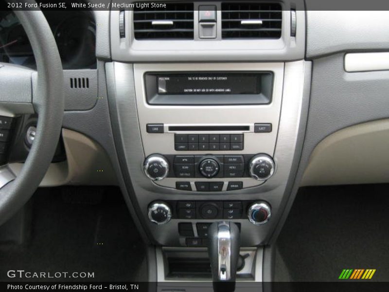 Controls of 2012 Fusion SE