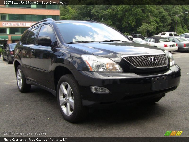 Black Onyx / Ivory 2007 Lexus RX 350 AWD