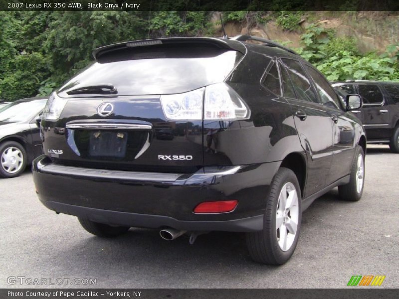 Black Onyx / Ivory 2007 Lexus RX 350 AWD