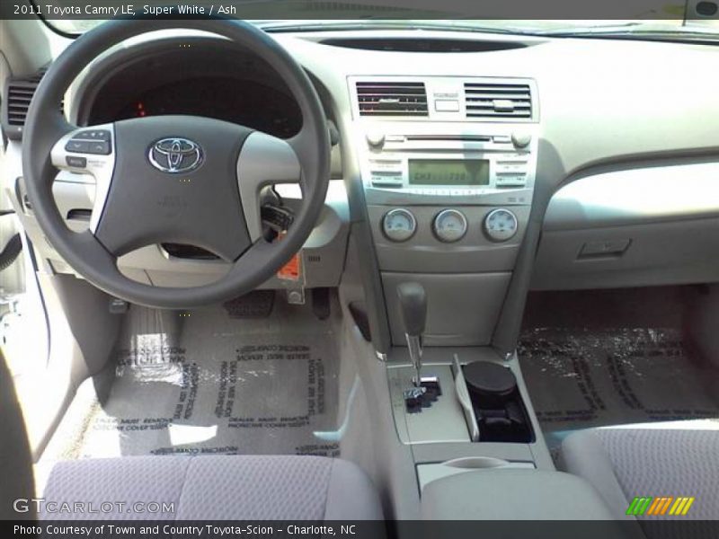 Super White / Ash 2011 Toyota Camry LE