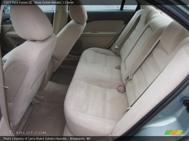 Moss Green Metallic / Camel 2009 Ford Fusion SE
