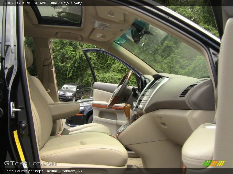 Black Onyx / Ivory 2007 Lexus RX 350 AWD