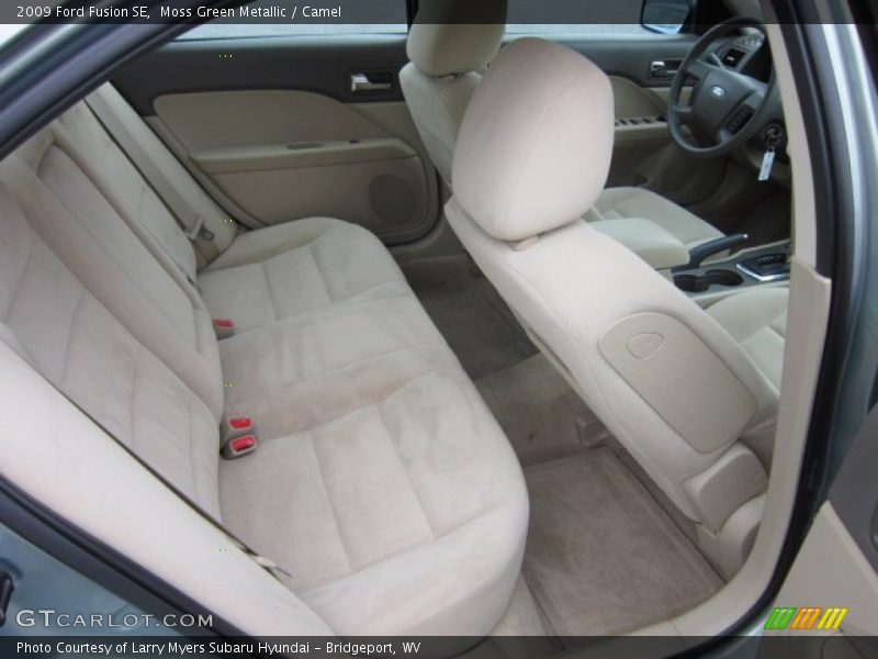 Moss Green Metallic / Camel 2009 Ford Fusion SE