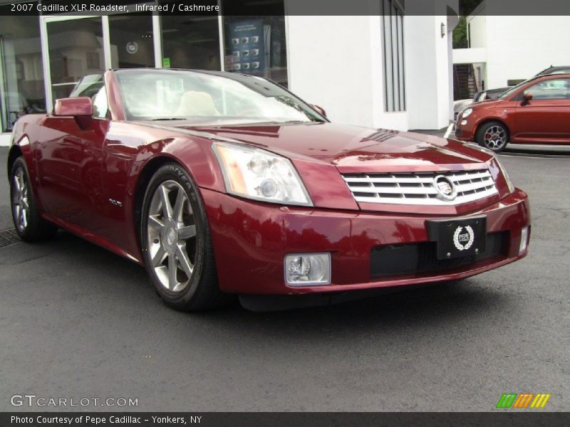 Infrared / Cashmere 2007 Cadillac XLR Roadster