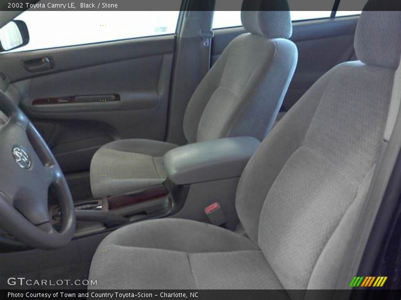 Black / Stone 2002 Toyota Camry LE