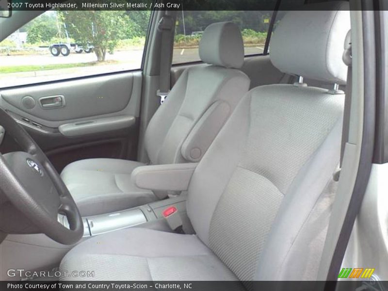 Millenium Silver Metallic / Ash Gray 2007 Toyota Highlander