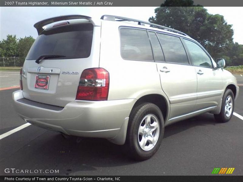 Millenium Silver Metallic / Ash Gray 2007 Toyota Highlander