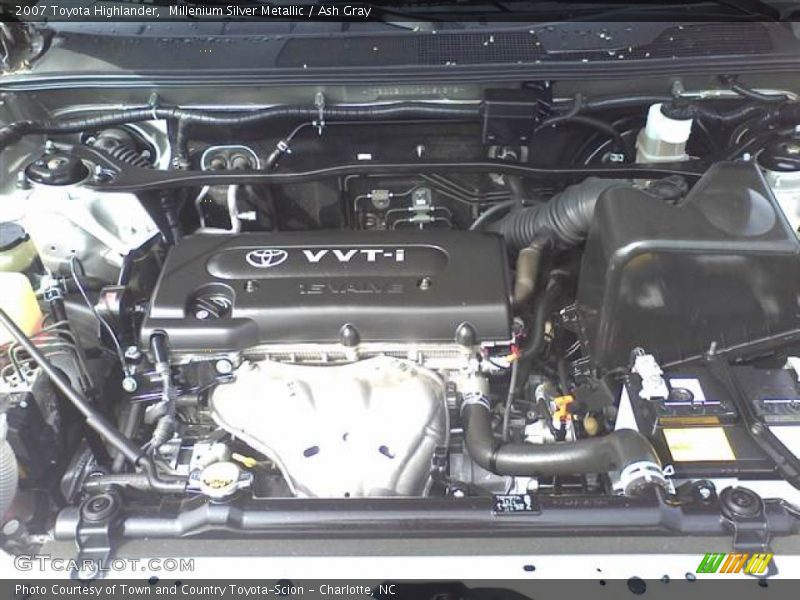 Millenium Silver Metallic / Ash Gray 2007 Toyota Highlander