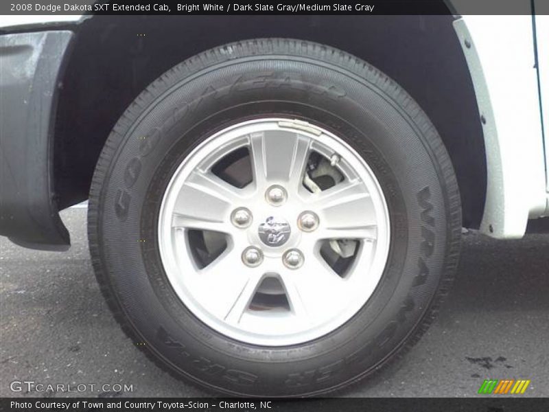 Bright White / Dark Slate Gray/Medium Slate Gray 2008 Dodge Dakota SXT Extended Cab