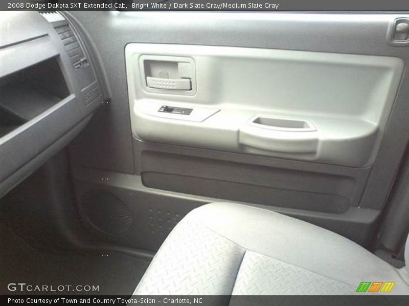 Bright White / Dark Slate Gray/Medium Slate Gray 2008 Dodge Dakota SXT Extended Cab