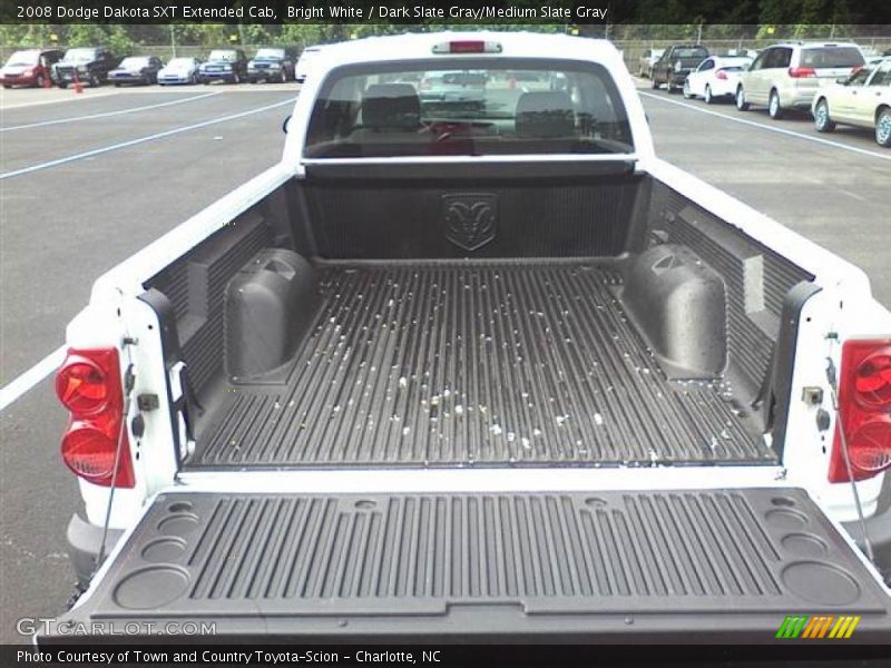 Bright White / Dark Slate Gray/Medium Slate Gray 2008 Dodge Dakota SXT Extended Cab