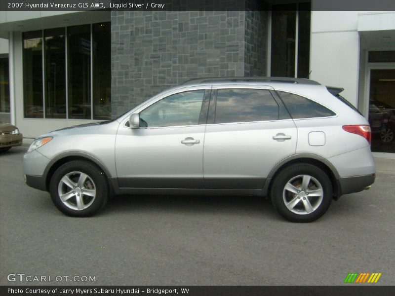 Liquid Silver / Gray 2007 Hyundai Veracruz GLS AWD