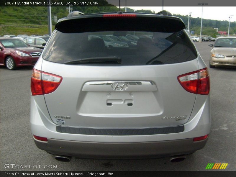 Liquid Silver / Gray 2007 Hyundai Veracruz GLS AWD