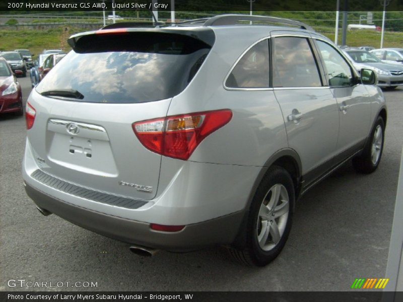 Liquid Silver / Gray 2007 Hyundai Veracruz GLS AWD