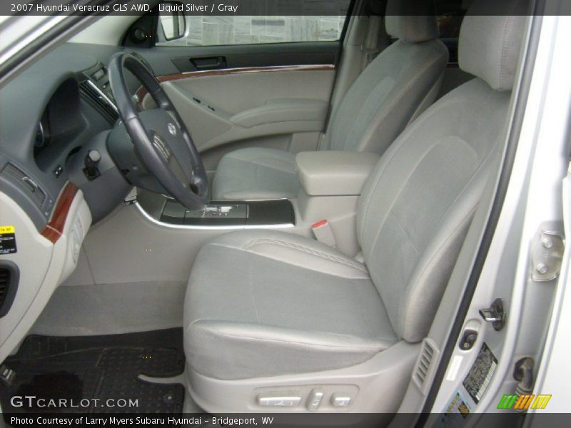 Liquid Silver / Gray 2007 Hyundai Veracruz GLS AWD