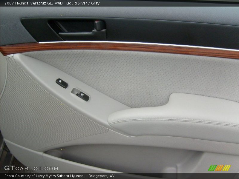 Liquid Silver / Gray 2007 Hyundai Veracruz GLS AWD