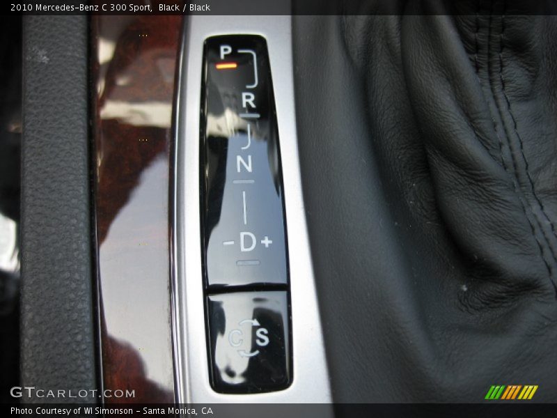 Black / Black 2010 Mercedes-Benz C 300 Sport