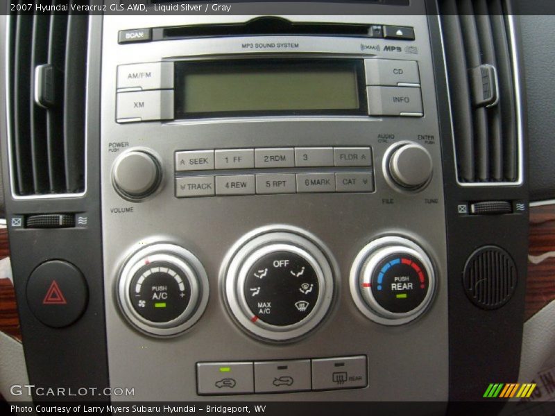 Liquid Silver / Gray 2007 Hyundai Veracruz GLS AWD