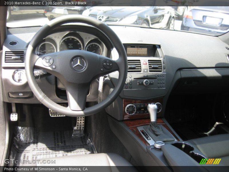 Black / Black 2010 Mercedes-Benz C 300 Sport