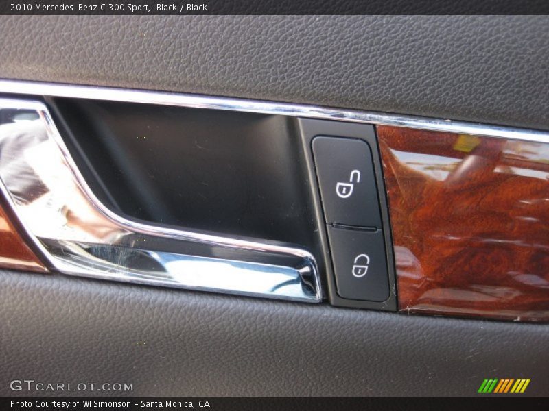 Black / Black 2010 Mercedes-Benz C 300 Sport