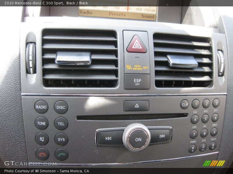 Black / Black 2010 Mercedes-Benz C 300 Sport