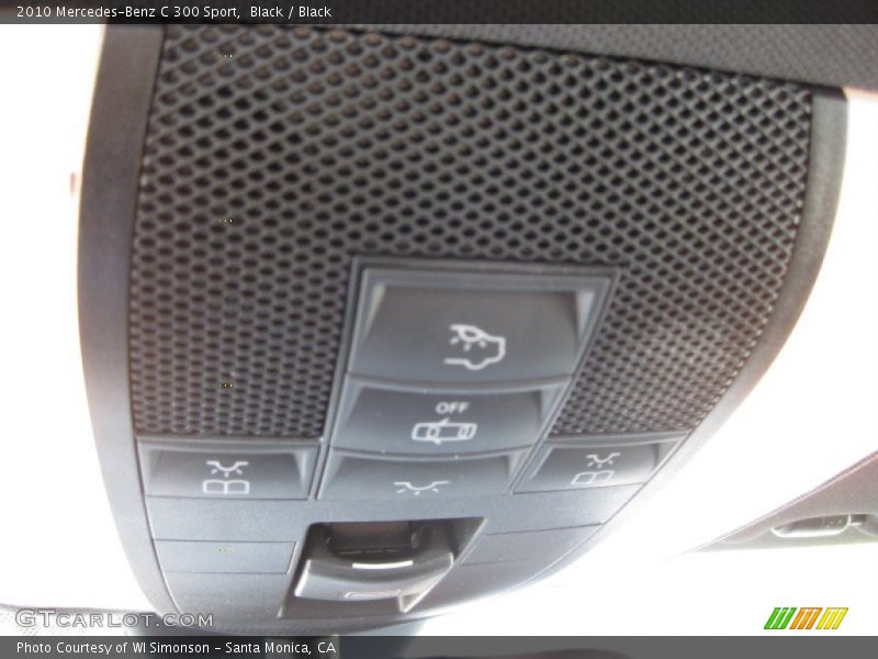 Black / Black 2010 Mercedes-Benz C 300 Sport