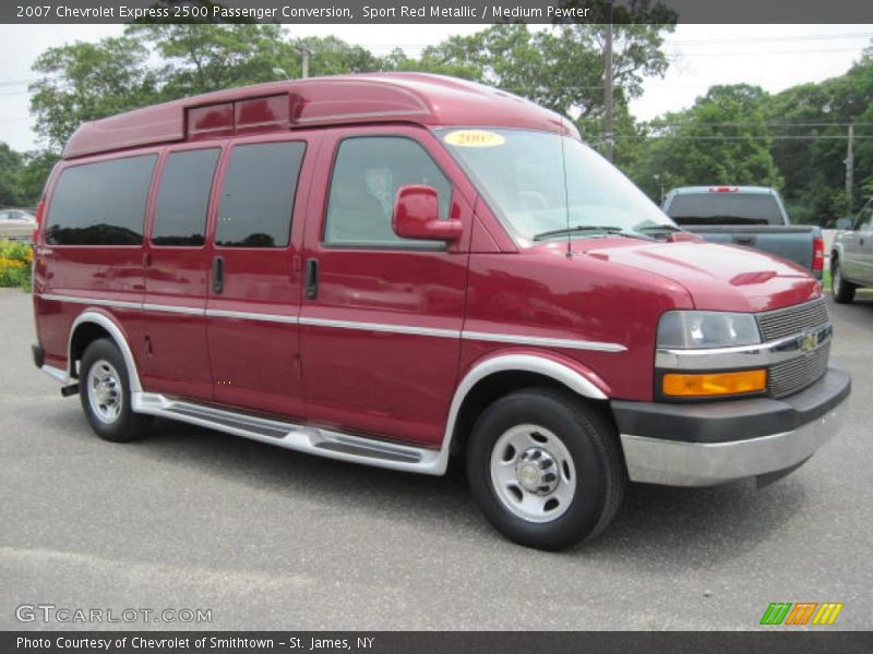  2007 Express 2500 Passenger Conversion Sport Red Metallic