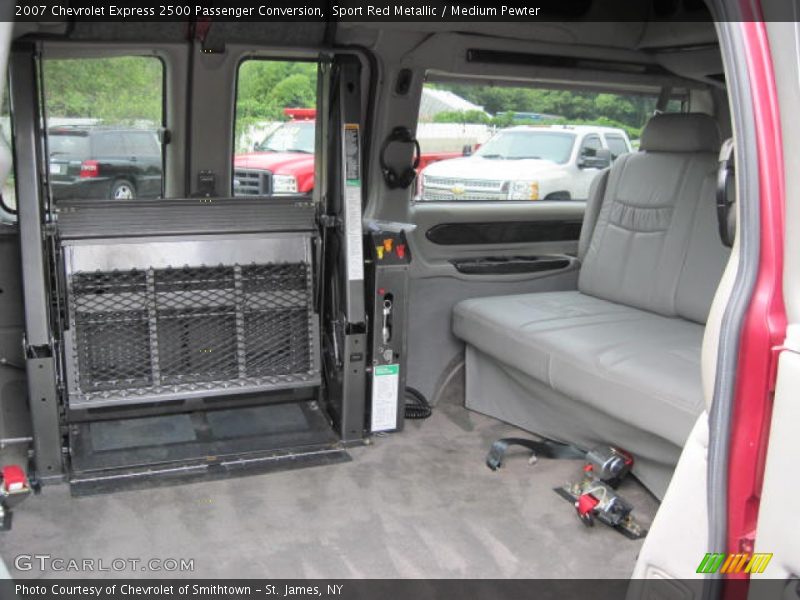 Sport Red Metallic / Medium Pewter 2007 Chevrolet Express 2500 Passenger Conversion