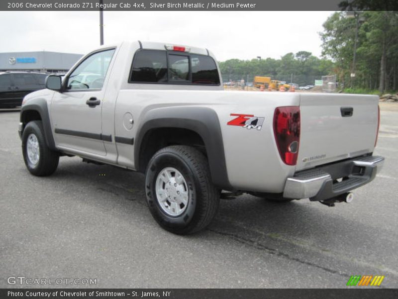  2006 Colorado Z71 Regular Cab 4x4 Silver Birch Metallic