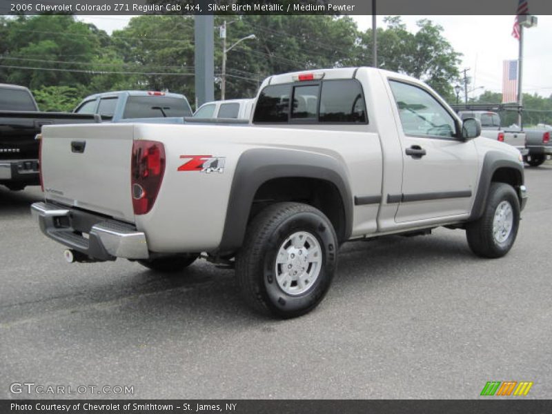  2006 Colorado Z71 Regular Cab 4x4 Silver Birch Metallic