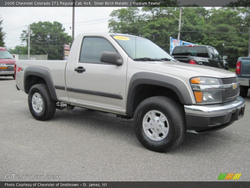  2006 Colorado Z71 Regular Cab 4x4 Silver Birch Metallic