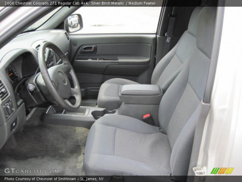  2006 Colorado Z71 Regular Cab 4x4 Medium Pewter Interior