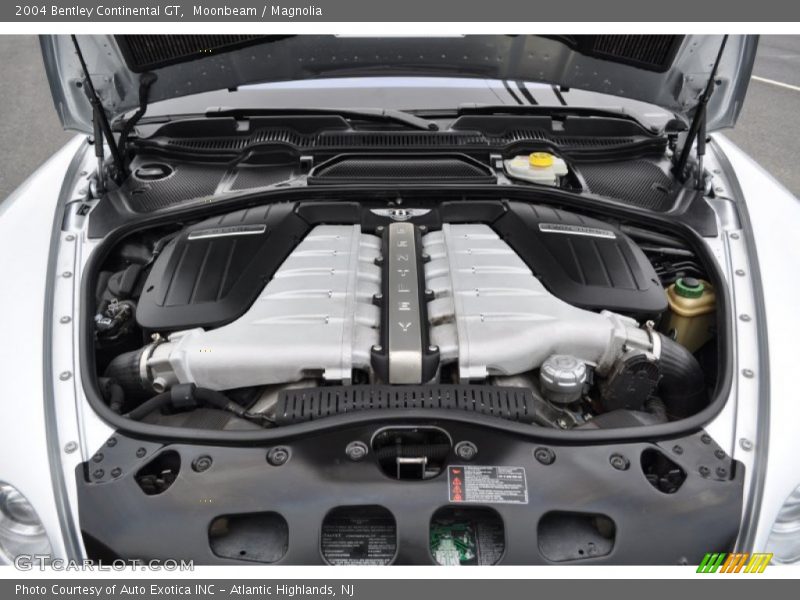 2004 Continental GT  Engine - 6.0L Twin-Turbocharged DOHC 48V VVT W12