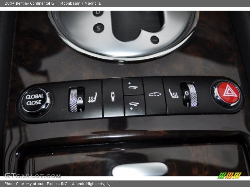 Controls of 2004 Continental GT 