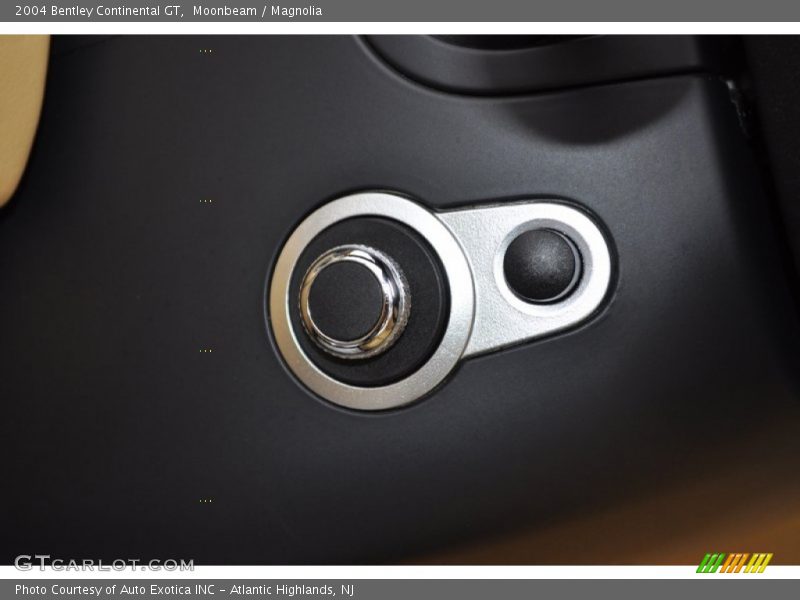 Controls of 2004 Continental GT 