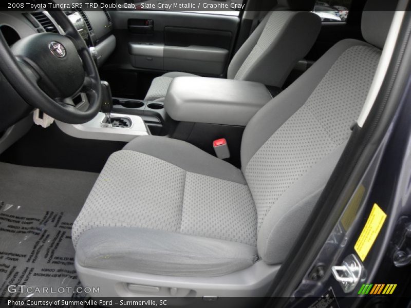 Slate Gray Metallic / Graphite Gray 2008 Toyota Tundra SR5 TRD Double Cab
