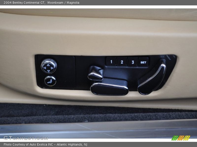 Controls of 2004 Continental GT 