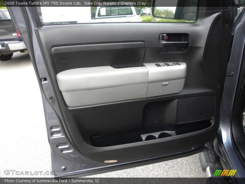 Slate Gray Metallic / Graphite Gray 2008 Toyota Tundra SR5 TRD Double Cab
