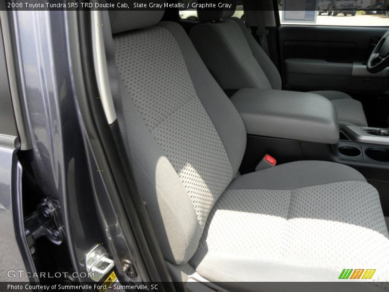Slate Gray Metallic / Graphite Gray 2008 Toyota Tundra SR5 TRD Double Cab
