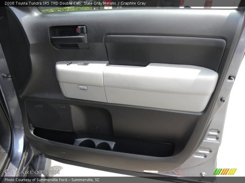 Slate Gray Metallic / Graphite Gray 2008 Toyota Tundra SR5 TRD Double Cab