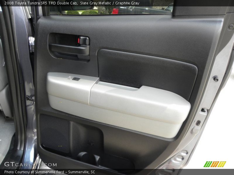 Slate Gray Metallic / Graphite Gray 2008 Toyota Tundra SR5 TRD Double Cab