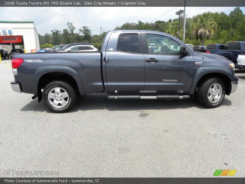 Slate Gray Metallic / Graphite Gray 2008 Toyota Tundra SR5 TRD Double Cab