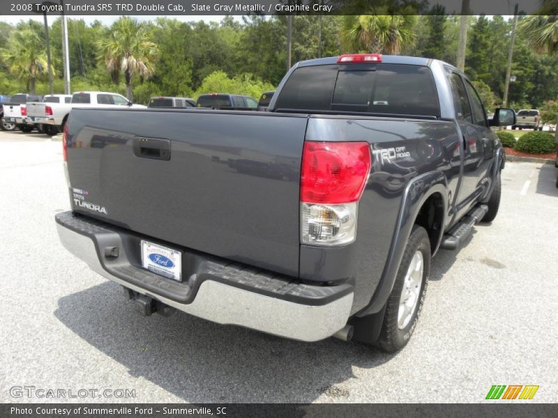 Slate Gray Metallic / Graphite Gray 2008 Toyota Tundra SR5 TRD Double Cab