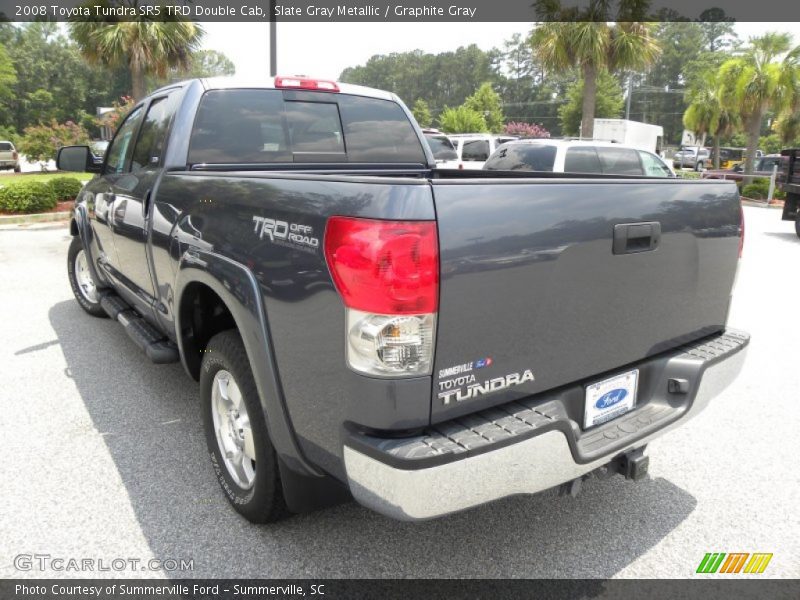 Slate Gray Metallic / Graphite Gray 2008 Toyota Tundra SR5 TRD Double Cab