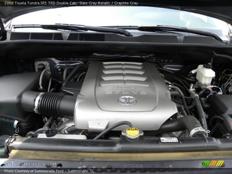 Slate Gray Metallic / Graphite Gray 2008 Toyota Tundra SR5 TRD Double Cab