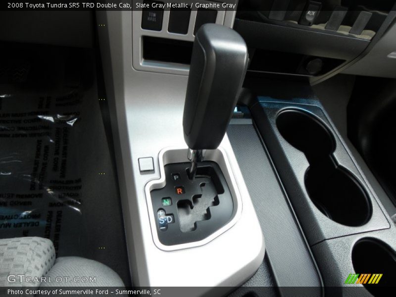 Slate Gray Metallic / Graphite Gray 2008 Toyota Tundra SR5 TRD Double Cab