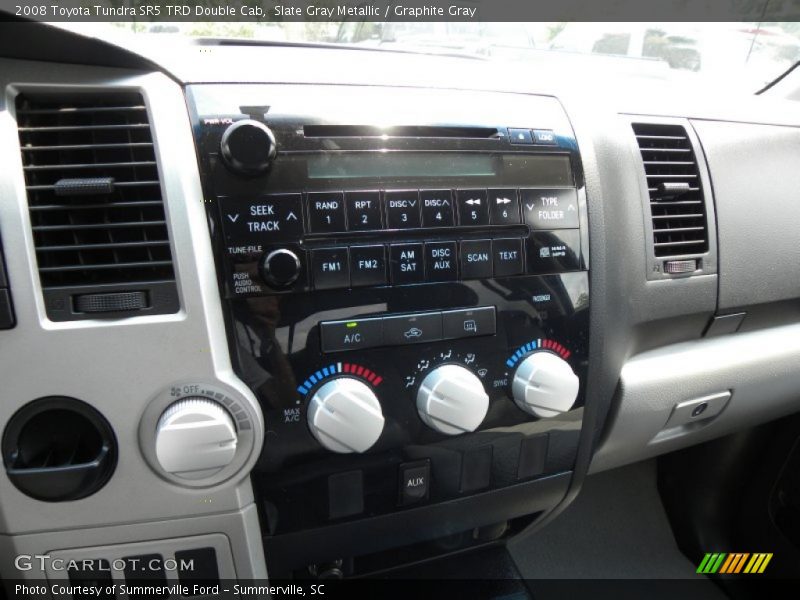 Slate Gray Metallic / Graphite Gray 2008 Toyota Tundra SR5 TRD Double Cab